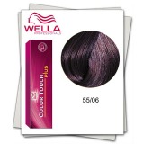Vopsea Demi-permanenta - Wella Professionals Color Touch Plus nuanta 55/06 violet blond deschis